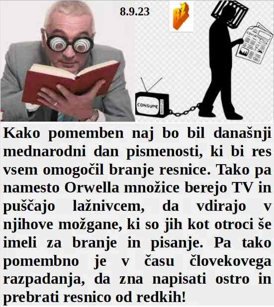 Slovenski in svetovni politični hlev na dan 8.9.23