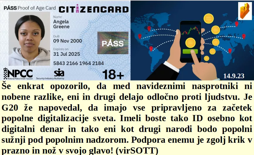 Slovenski in svetovni politični hlev na dan 14.9.23