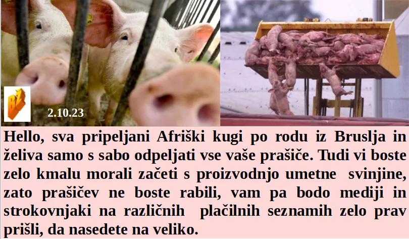 Slovenski in svetovni politični hlev na dan 2.10.23