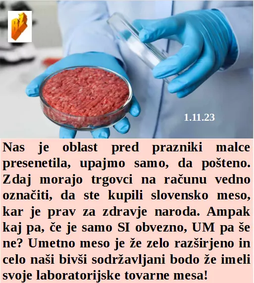Slovenski in svetovni politični hlev na dan 1.11.23