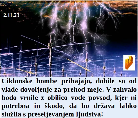 Slovenski in svetovni politični hlev na dan 2.11.23