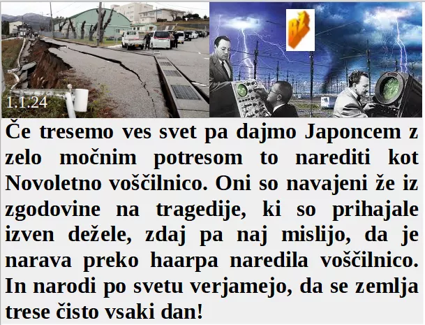 Slovenski in svetovni politični hlev na dan 1.1.24