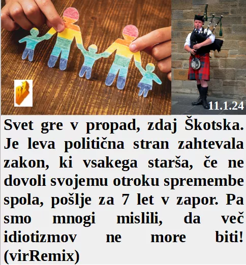 Slovenski in svetovni politični hlev na dan 11.1.24