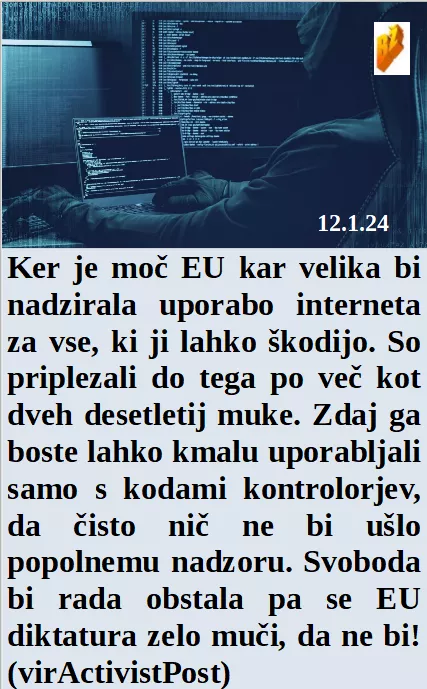 Slovenski in svetovni politični hlev na dan 12.1.24