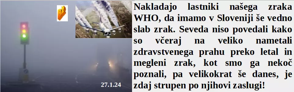Slovenski in svetovni politični hlev na dan 27.1.24