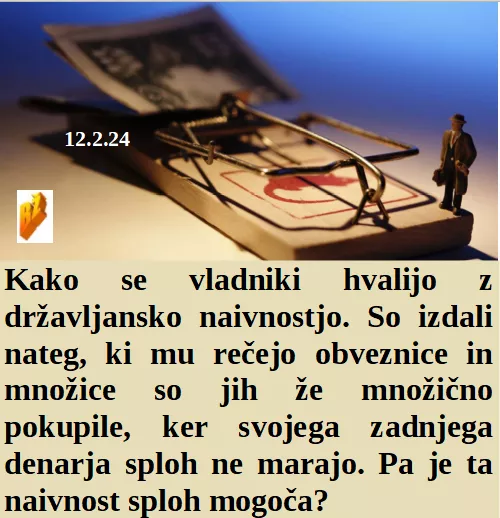 Slovenski in svetovni politični hlev na dan 12.2.24