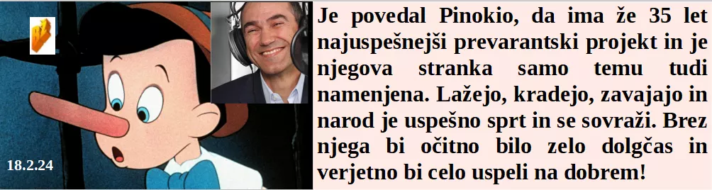 Slovenski in svetovni politični hlev na dan 18.2.24
