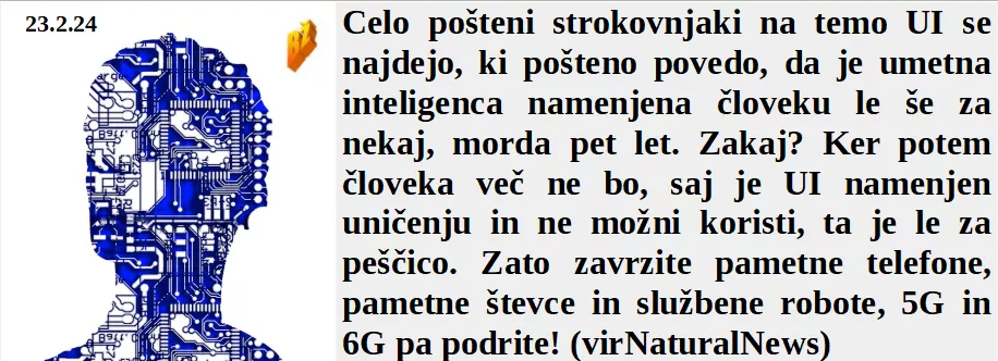 Slovenski in svetovni politični hlev na dan 23.2.24