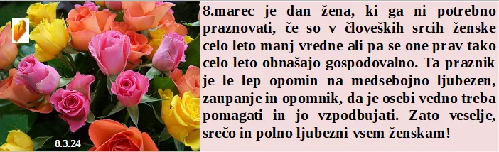 Slovenski in svetovni politični hlev na dan 8.3.24