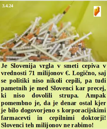 Slovenski in svetovni politični hlev na dan 3.4.24