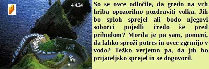 Slovenski in svetovni politični hlev na dan 4.4.24