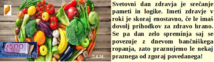 Slovenski in svetovni politični hlev na dan 7.4.24
