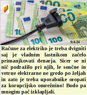 Slovenski in svetovni politični hlev na dan 9.4.24