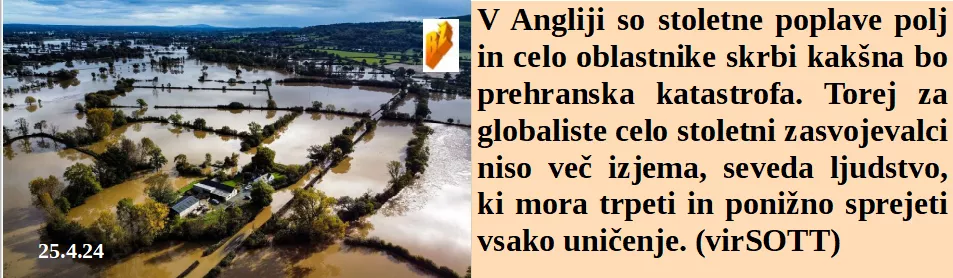 Slovenski in svetovni politični hlev na dan 25.4.24