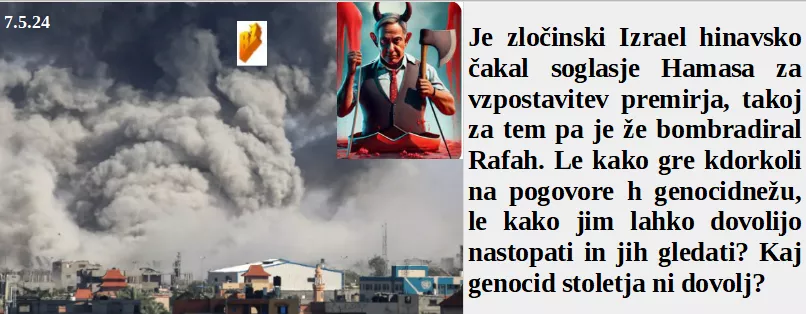 Slovenski in svetovni politični hlev na dan 7.5.24