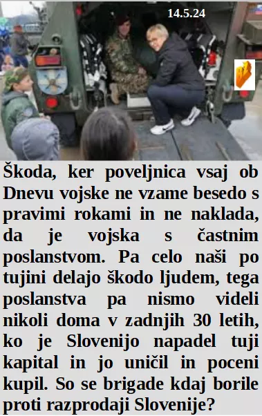 Slovenski in svetovni politični hlev na dan 14.5.24