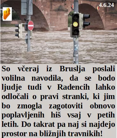 Slovenski in svetovni politični hlev na dan 4.6.24
