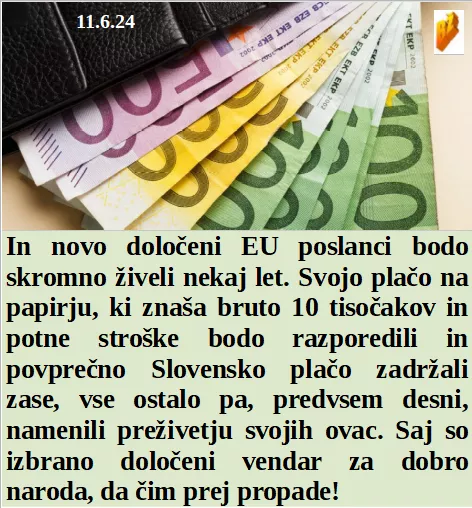 Slovenski in svetovni politični hlev na dan 11.6.24
