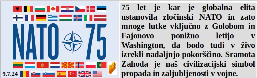 Slovenski in svetovni politični hlev na dan 9.7.24