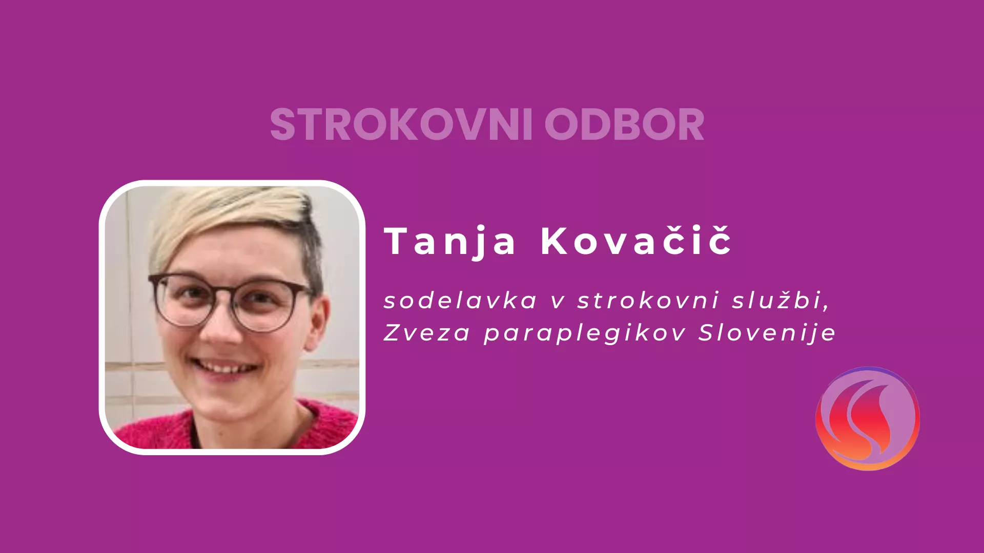 Strokovni odbor: Tanja Kovačič