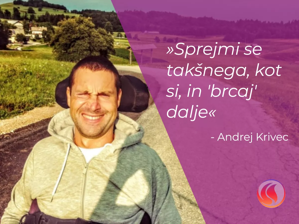 Andrej Krivec: zgodba vztrajnosti in premagovanja ovir