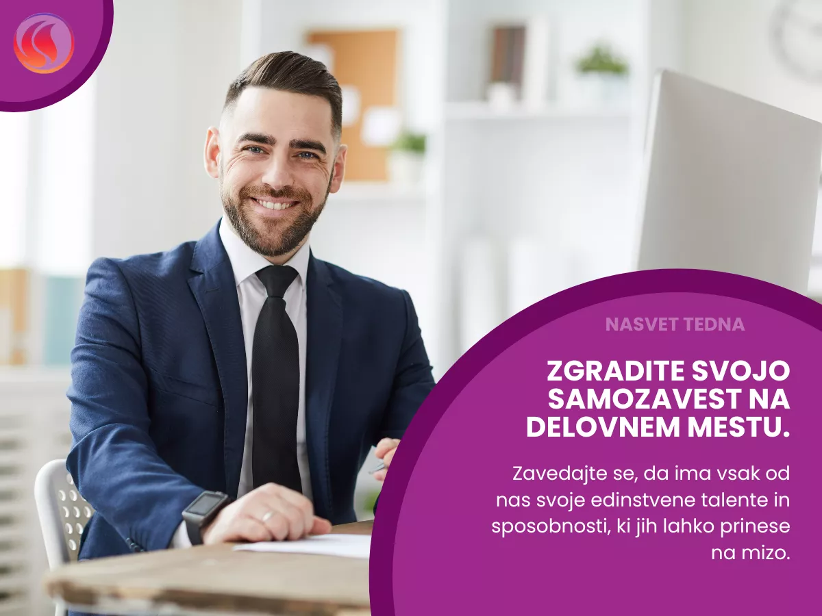 Nasvet tedna: delajte na samozavesti