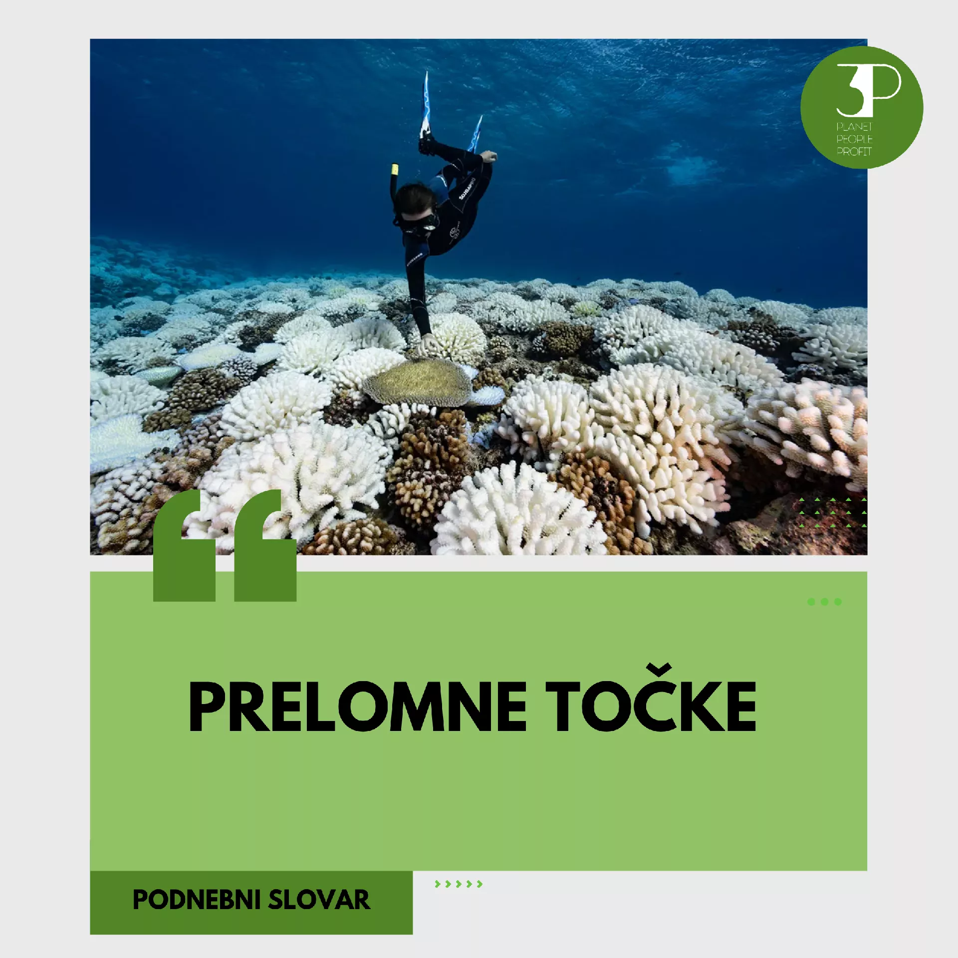 Podnebni slovar: Prelomne točke