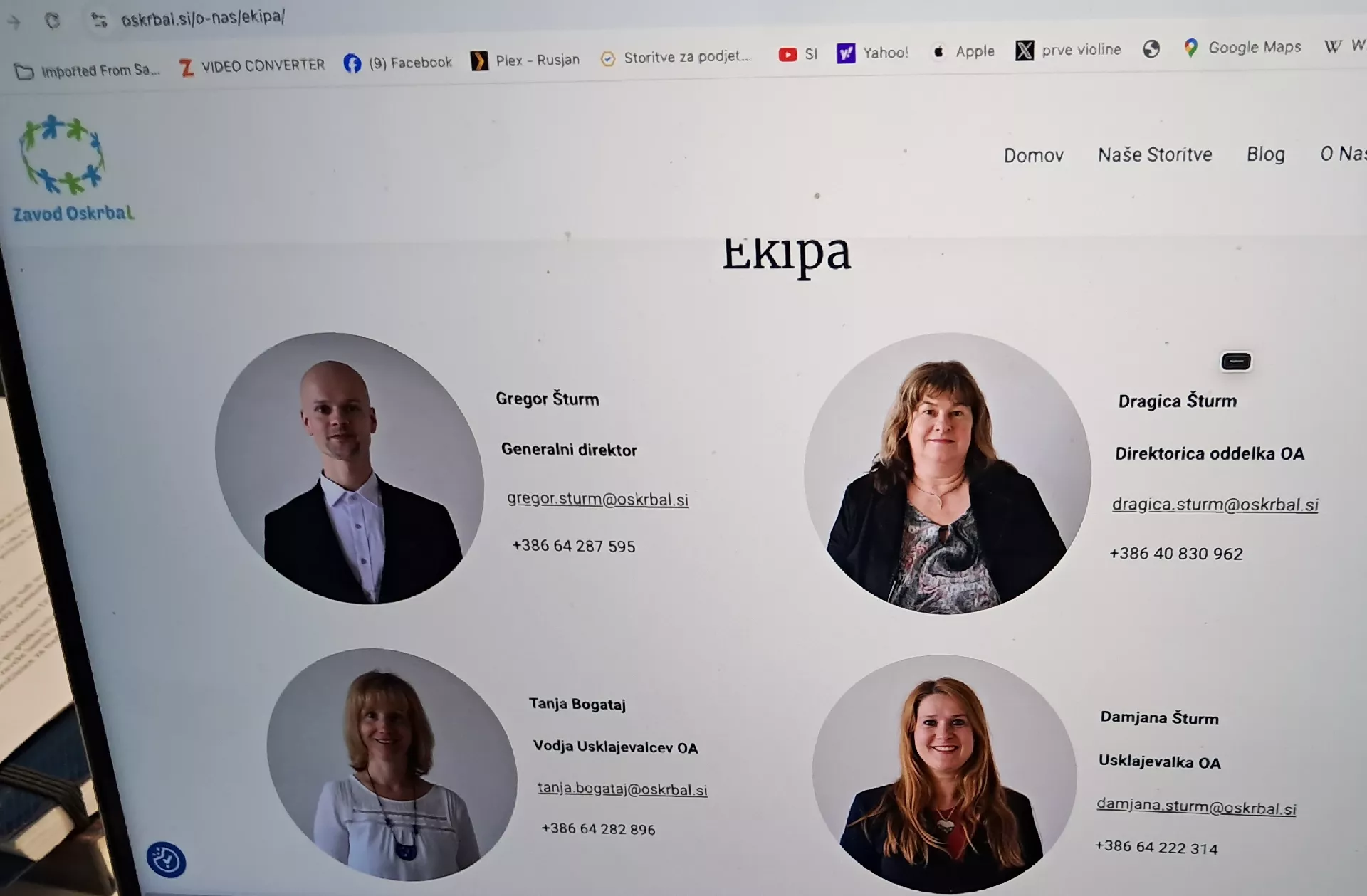 Za koga skrbi Oskrbal?