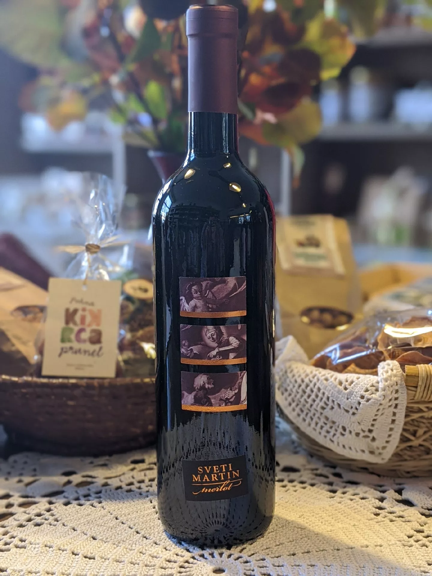 Merlot Sveti Martin 0,75l- kakovostno vino ZGP