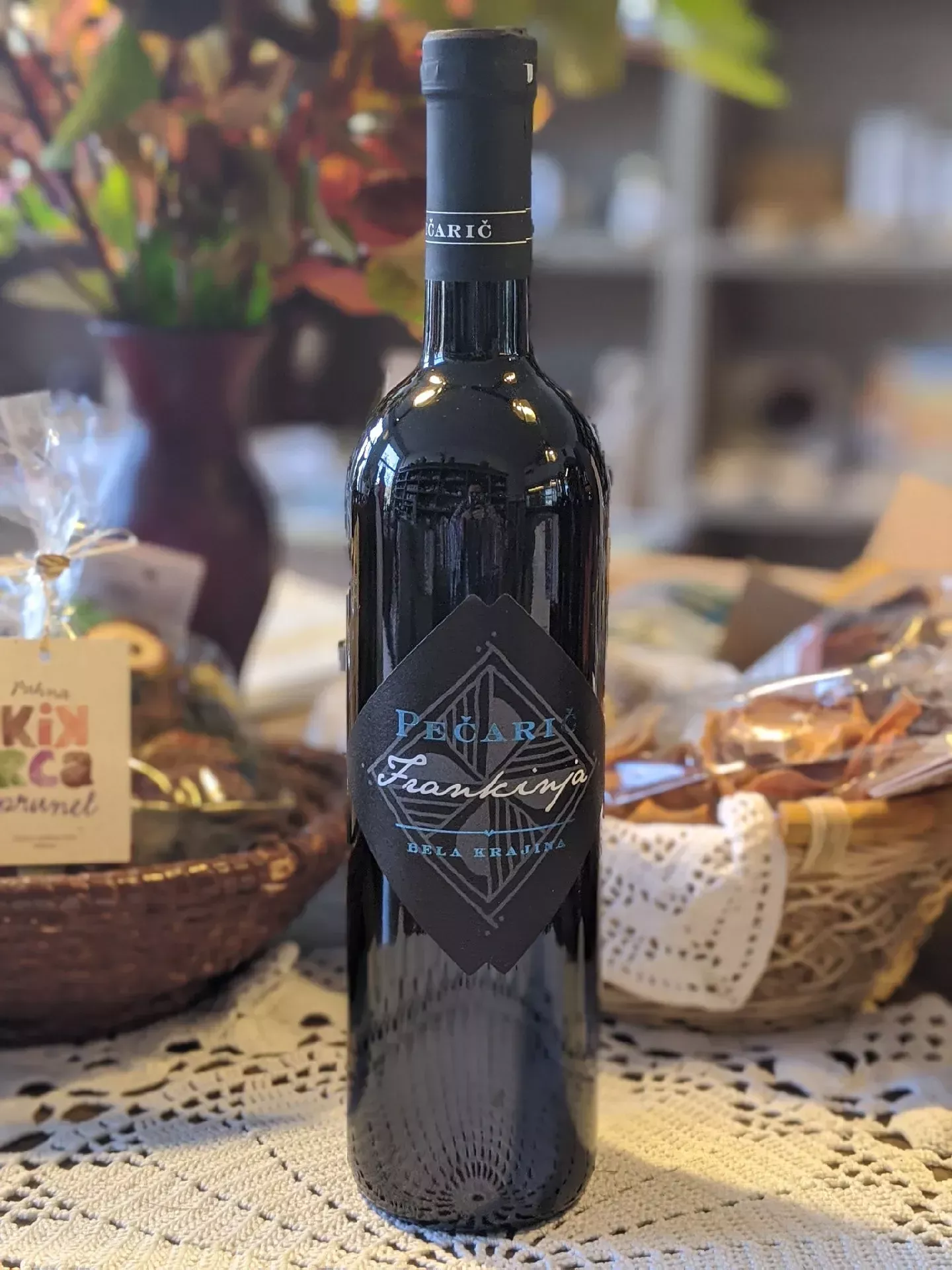 Modra frankinja Pečarič 0,75l - kakovostno vino ZGP