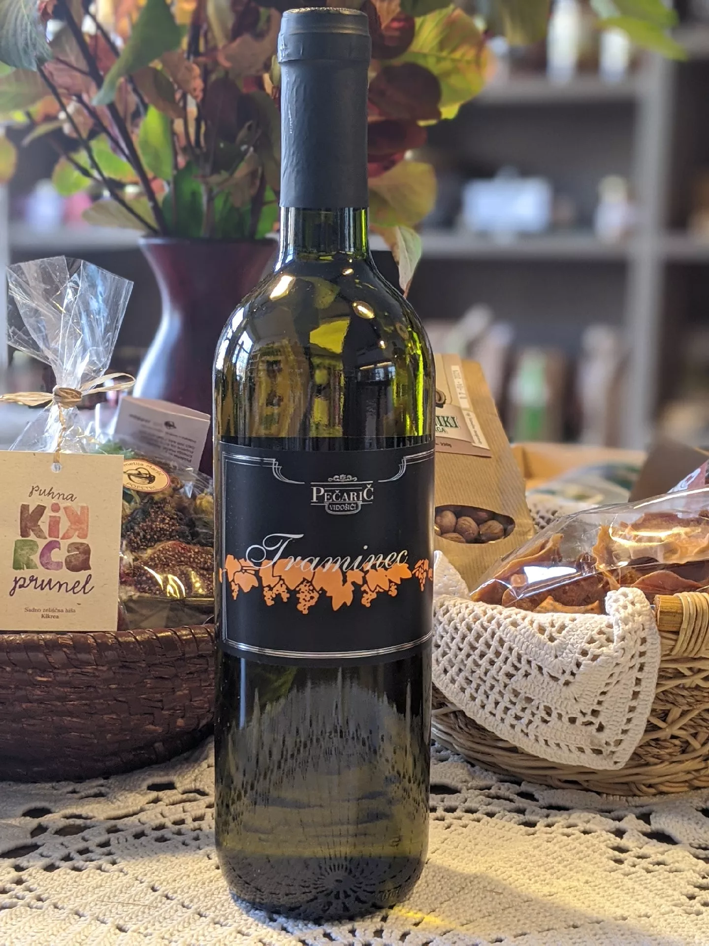 Traminec Pečarič 0,75l- kakovostno vino ZGP