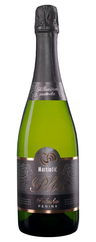 Penina plus 0,75l vrhunsko peneče vino ZGP polsuho