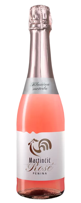 Penina Rose 0,75l vrhunsko peneče vino ZGP, suho