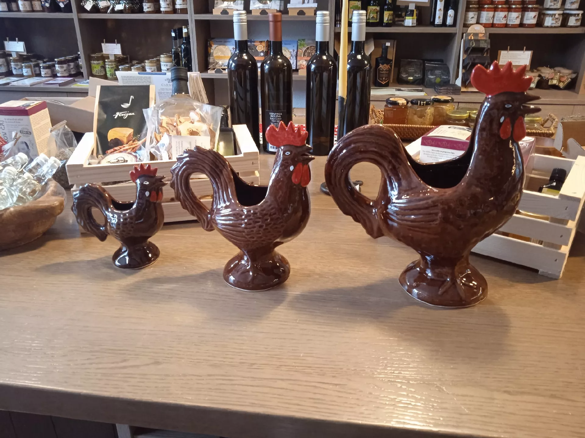 Vrč petelin velik, srednji, mali - 2