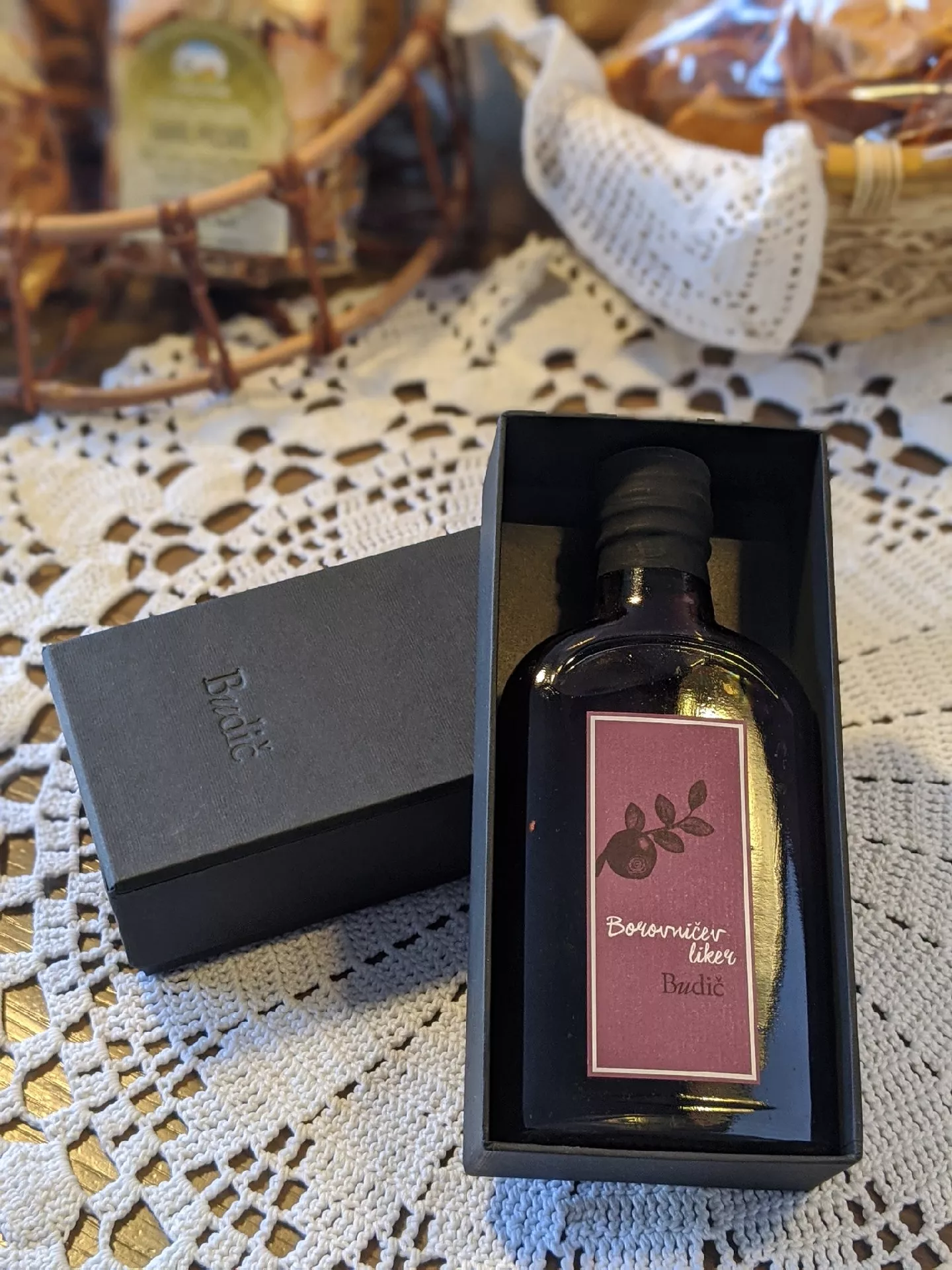 Borovničevec 0,2l - darilno pakiranje