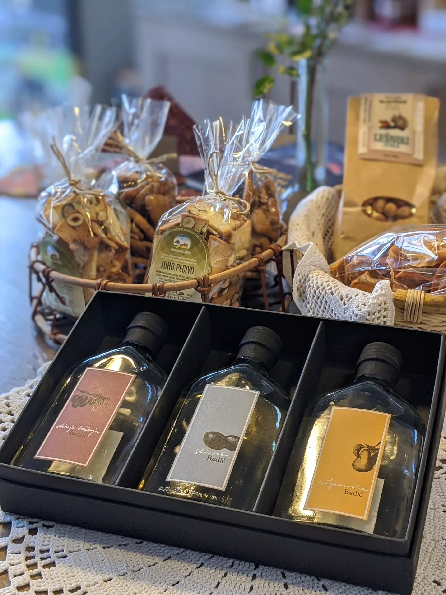 Tris žganja 3 x 200 ml, 100ml - darilno pakiranje