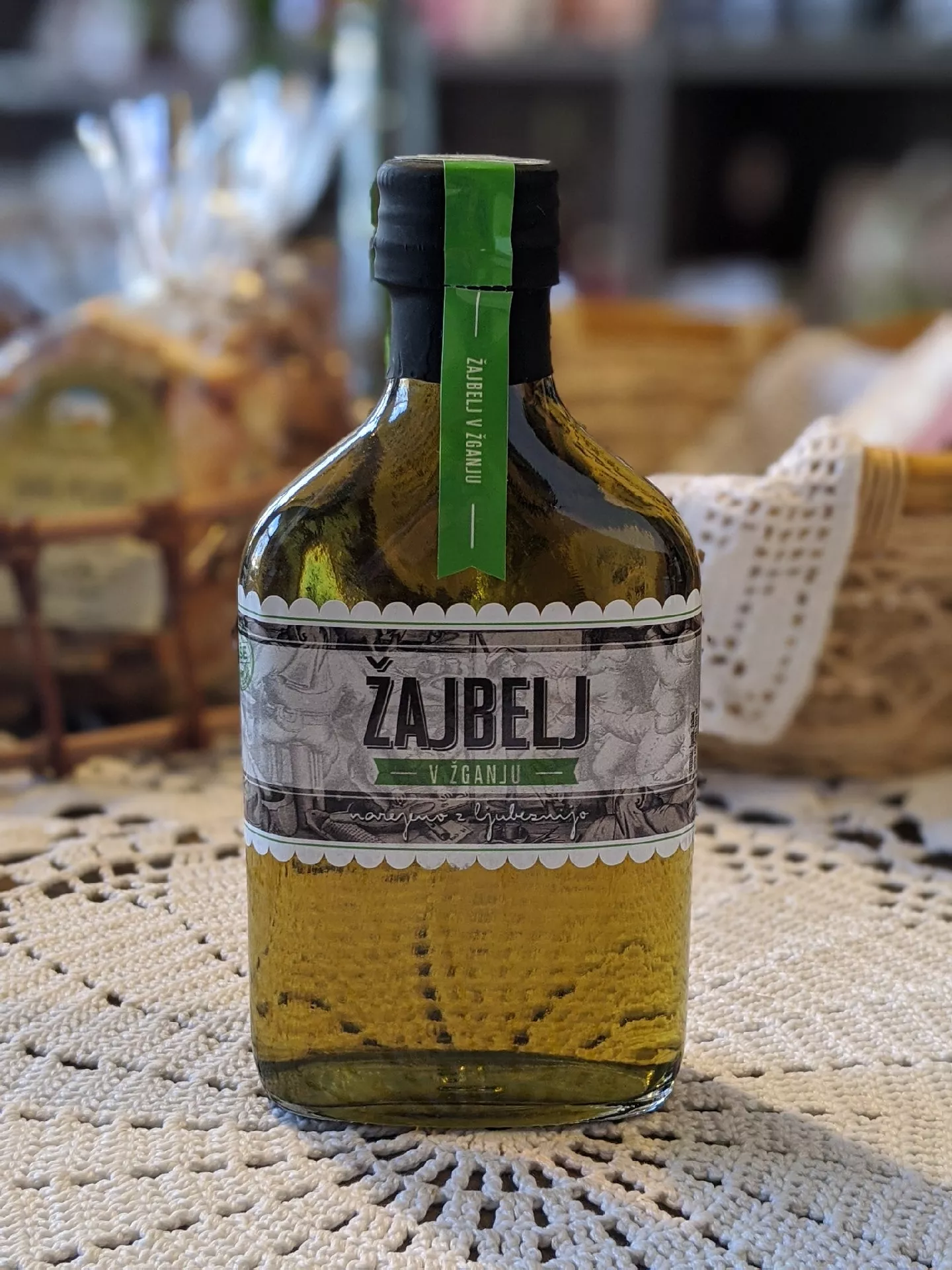 Žajbelj v žganju 0,2 l