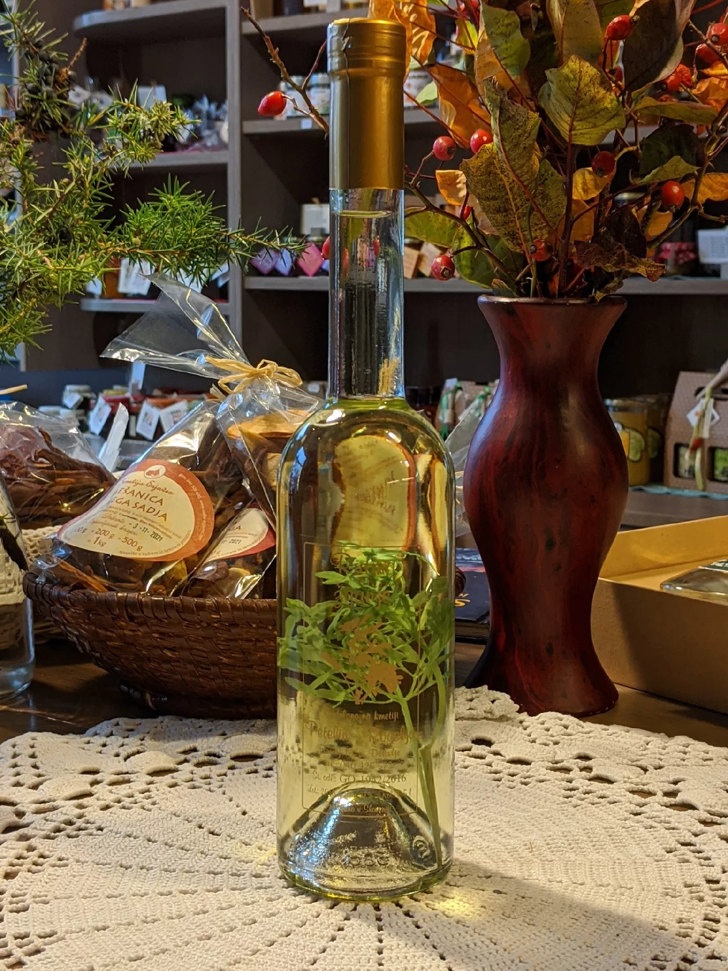 Žganje z zelišči - rutin šnopček 500ml, 200ml - 2