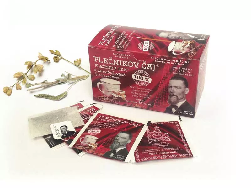 Plečnikov čaj v filter vrečkah- 25 filter vrečk - 2