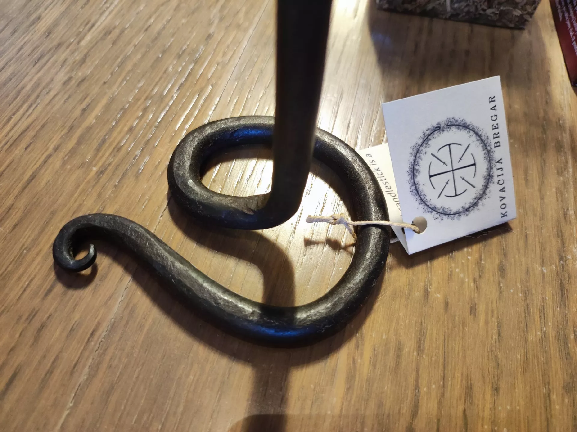 Kovan svečnik, ozki - 2