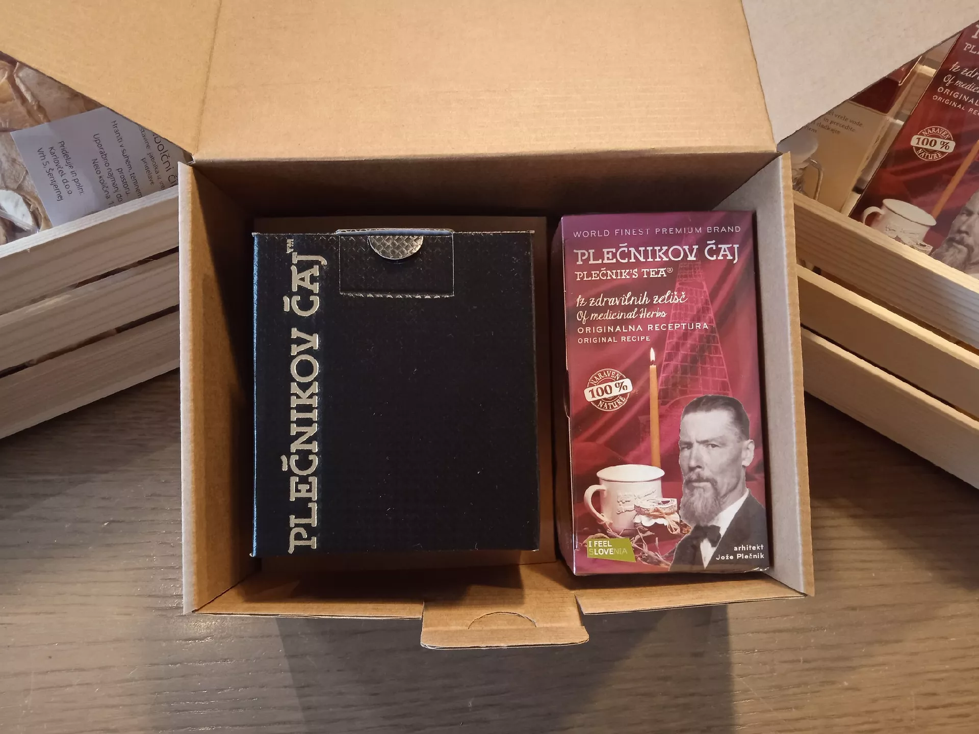 Skodelica + plečnikov čaj - 2