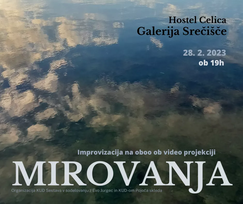 SOZVOČJA SVETA: Eva Jurgec/ Mirovanja/ improvizacija na oboi ob video projekciji