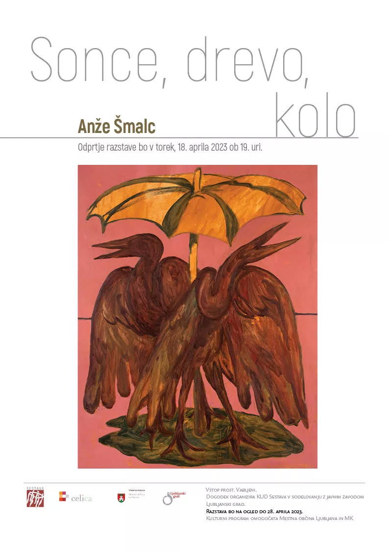 Anže Šmalc: Sonce, drevo kolo