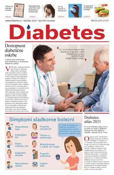 Izšla je nova publikacija DIABETES!