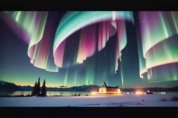 Aurora na jugu – ko polarni sij pleše izven Arktike