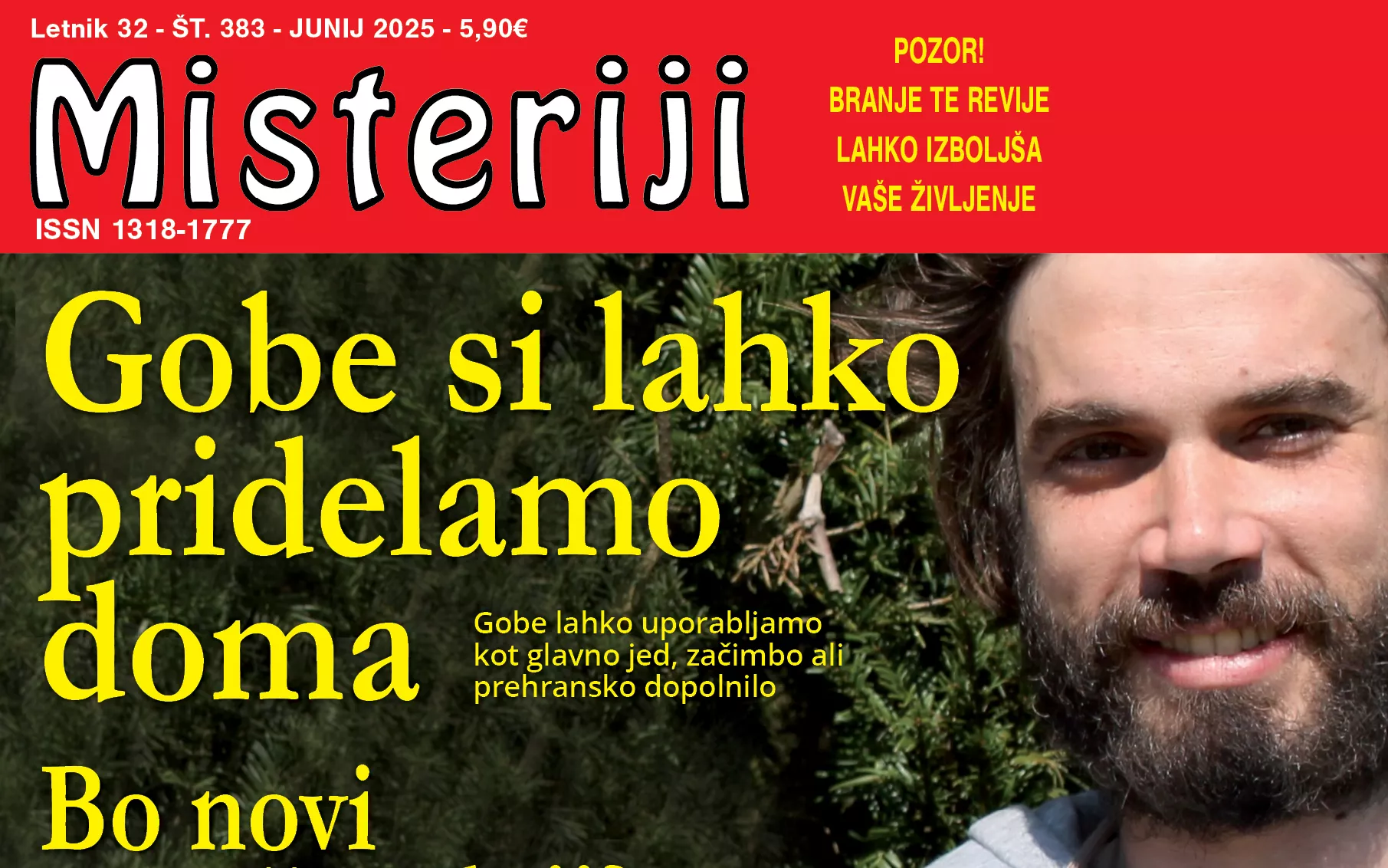 Revija Misteriji št. 383 junij 2025