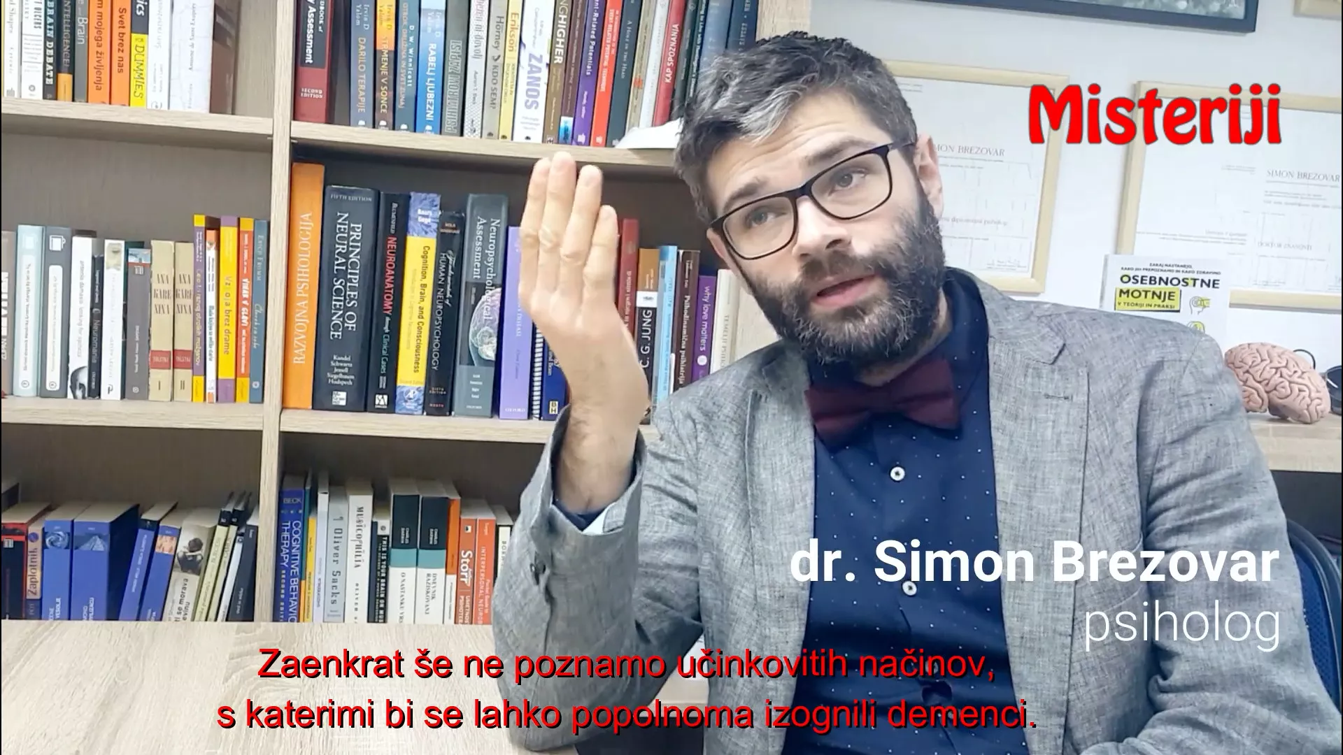 VIDEO: Kako se izogniti demenci? - dr. Simon Brezovar