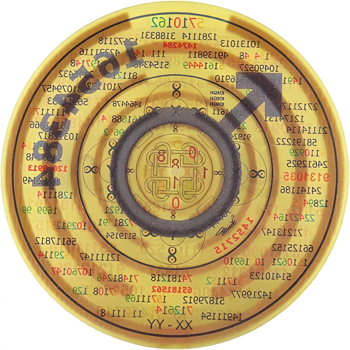 Polarix za moške – disk za zdravje in dobro počutje moških (54 mm)