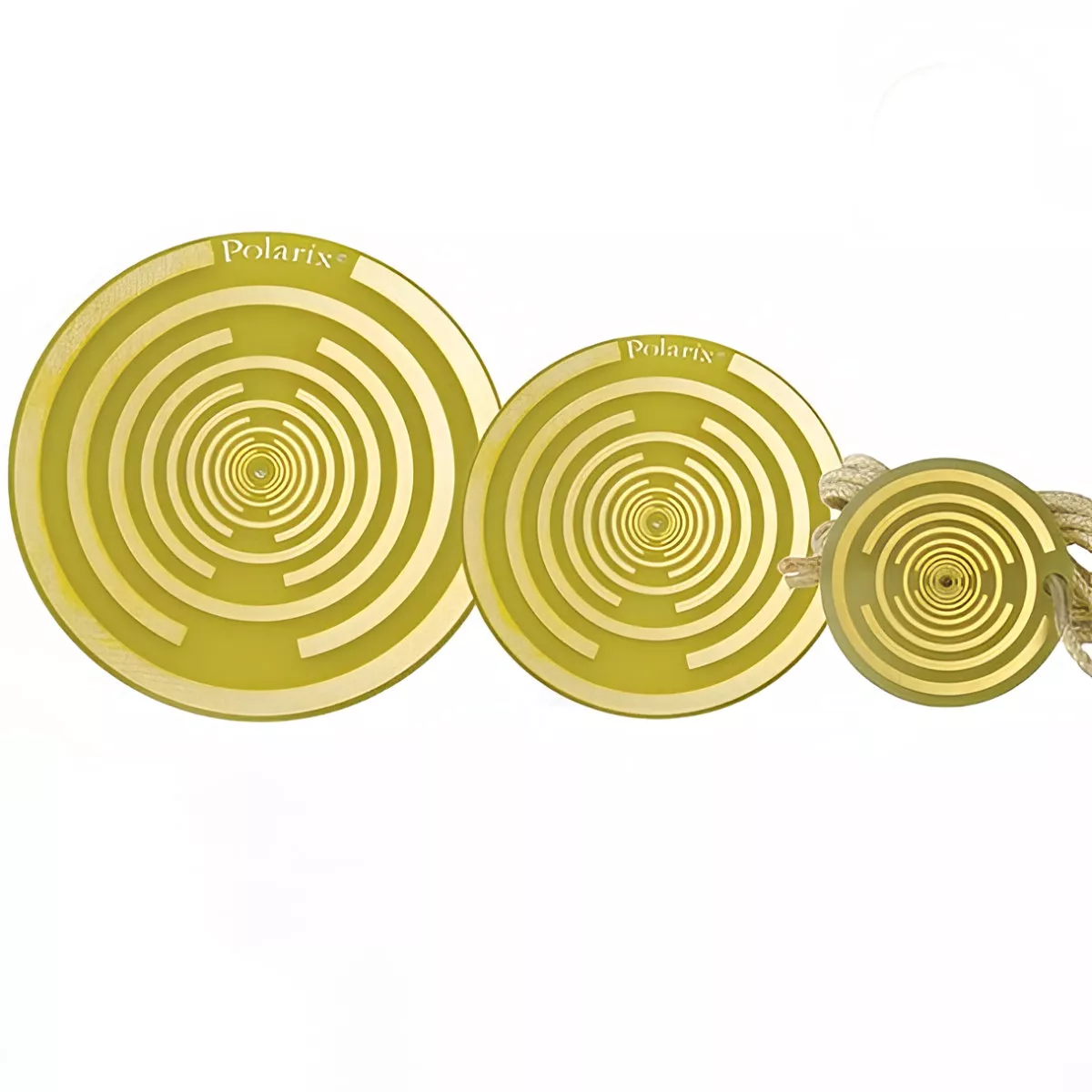 Zlati Polarix komplet – trije diski za zdravje in dobro počutje z dodanim zlatom (L, M in S)