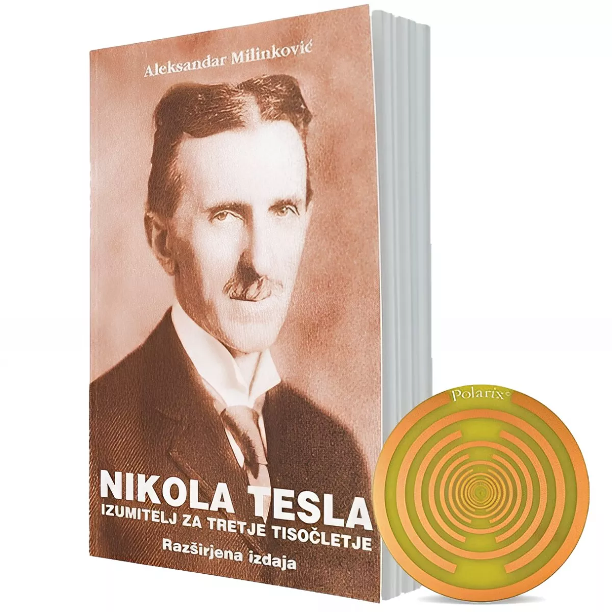Teslov komplet (knjiga Nikola Tesla + Polarix L)